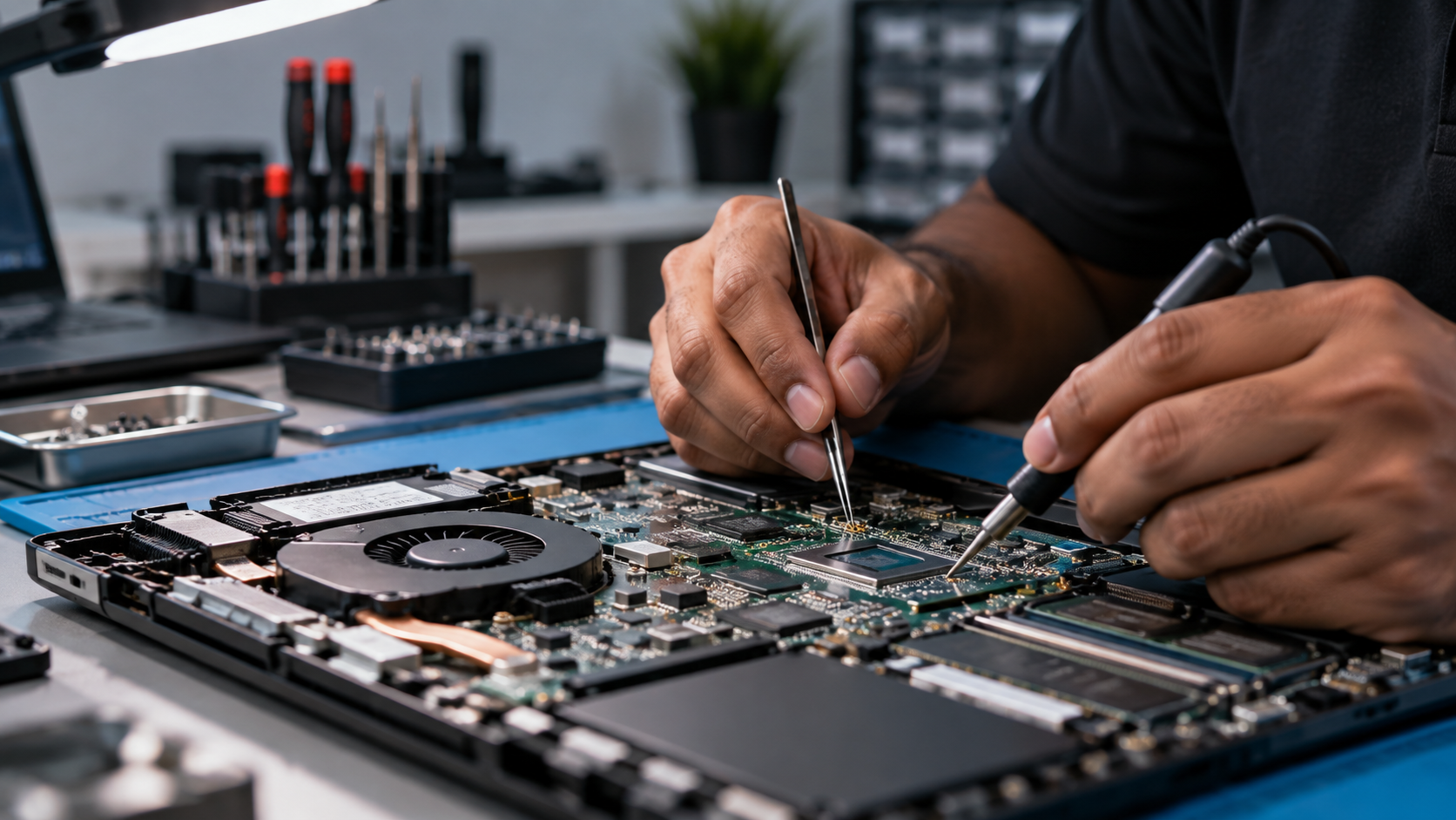 Motherboard repair