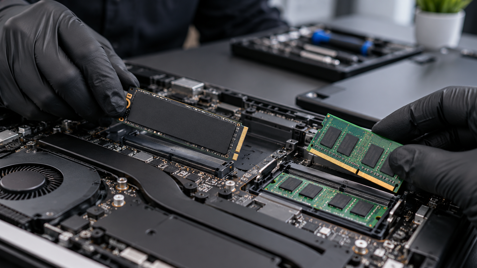 SSD and RAM upgrades