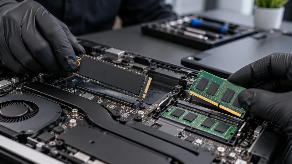 SSD and RAM upgrades